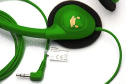 DKT Eduline BL lichtgewicht hoofdtelefoon Groen "duurzaam" draaibare schelpen (schoolklas, school, onderwijs) DKT-KT867GRS — thumbnail 4