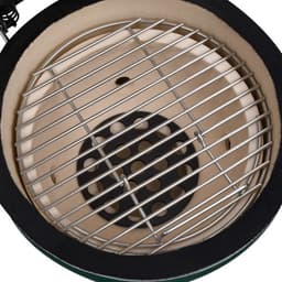 vidaXL Kamado barbecue 56 cm keramiek groen — thumbnail 5