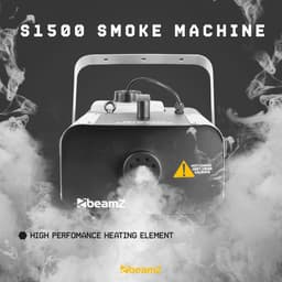 Rookmachine - BeamZ S1500 met o.a. DMX en regelbare output - 1500W — thumbnail 2