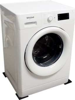 Scanpart trillingsdempers wasmachine vierkant - Geschikt voor AEG Bosch Miele Samsung Siemens - Zwart - Universeel - Set van 4 stuks — thumbnail 6