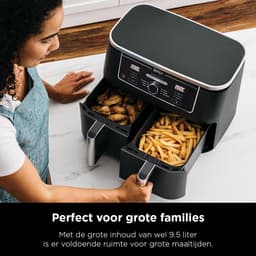 Ninja Dubbele Airfryer XXL - 9.5 Liter - 2020 Model - Dual Zone Technologie - AF400EU — thumbnail 8