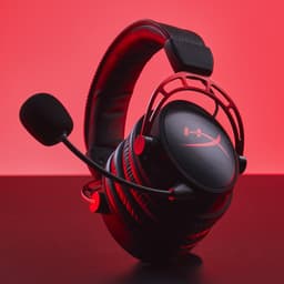 HyperX Cloud Alpha Draadloze Gaming Headset - Zwart/Rood — thumbnail 12