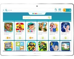 Archos tablet T96 Kids 9.6" 32 GB wit/zilver