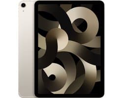 Apple iPad Air (2022) - 10.9 inch - WiFi + 5G - 256GB - Wit - 5e generatie