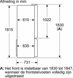 Siemens KF96NAXEA - iQ500 - Amerikaanse koelkast - Zwart — thumbnail 8