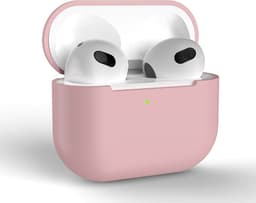 AirPods Hoesje voor Apple AirPods 3 – Roze - Siliconen Beschermende Case — thumbnail 1