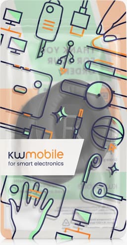 kwmobile 2x oorkussens geschikt voor Bose QuietComfort 45 / QC45 / SC - Earpads voor koptelefoon in zwart — thumbnail 2