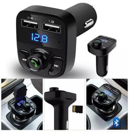 FM Transmitter X8 - Bluetooth Carkit - Draadloze Autolader - Radio USB - Handsfree bellen — thumbnail 5