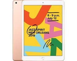 Apple iPad (2019) - 10.2 inch - WiFi + 4G - 128GB - Goud