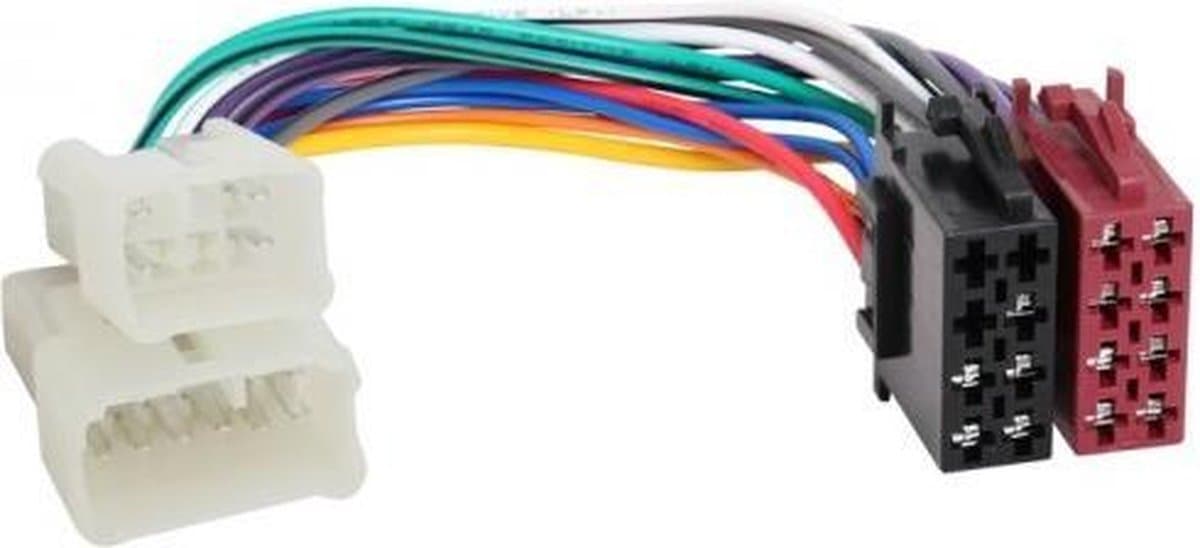 Autoradio ISO naar Citroën, Daihatsu, Lexus, Peugeot, Subaru en Toyota adapter — afbeelding 1