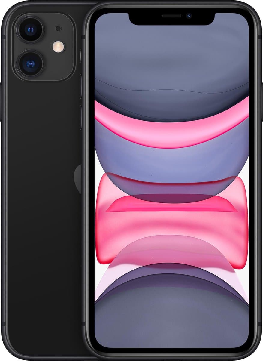 Apple iPhone 11 - 256GB - Zwart — afbeelding 1