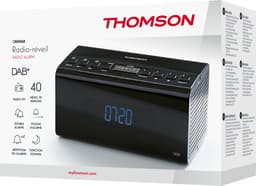 Thomson CR50DAB - DAB+ Wekkerradio - Zwart — thumbnail 3