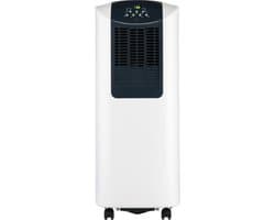 Everglades EV9051 Portable Airco - Wit - 8000 BTU - 60M3 - Timer - Inclusief Afstandsbediening