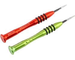 Premium Torx Precisie Schroevendraaier Geschikt voor Apple Macbook Air/Pro Laptop - 1.2 mm P5 Pentalobe T5 Torx - Reparatie