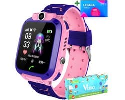 VUBIO B1 Kinder Smartwatch Roze - Inclusief Simkaart - Bellen & Camera - Super Leuk Horloge Voor Kinderen Met Alles Wat U Nodig Heeft Voor De Veiligheid Van Uw Kind!
