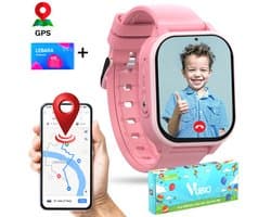VUBIO Kinder Smartwatch S1 4G Incl. Simkaart - WIFI - GPS - Whatsapp