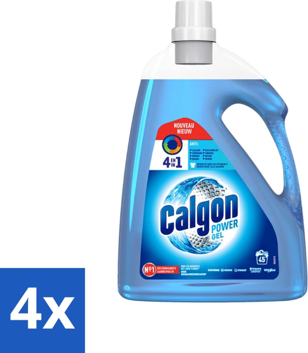 Calgon Ontkalkingsgel Wasmachines 2,25 liter - Voordeelverpakking - 4 stuks — afbeelding 1