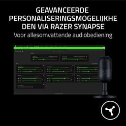Razer Seiren V3 Mini - USB Gaming Microfoon - Ruisonderdrukking - PC - Zwart — thumbnail 3