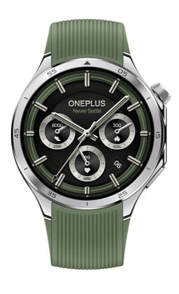 OnePlus Watch 3,46 mm, zilver (groen) — thumbnail 1