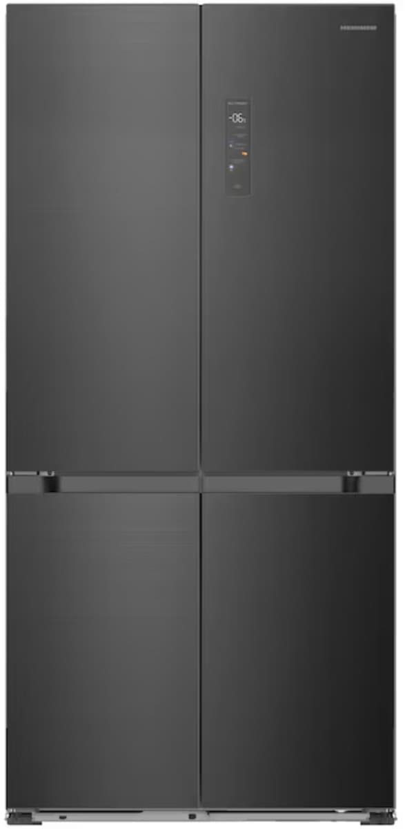 Heinner HSBS-HM505MDSINFDXE++ Multi-Deurs Koelkast – 505 L – Full No Frost – Slot-In – LED Touch Display – InoxCool Technologie – Inox Antraciet – 5 Jaar Garantie — afbeelding 1