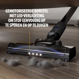 Tristar SZ-2390 Draadloze steelstofzuiger - Verlengde reinigingstijd - LED-verlichting - 250 W — thumbnail 5