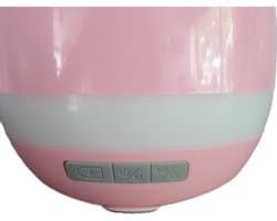 Slimme Muzikale Bloempot - Bluetooth-luidspreker en Pianomodus - 3-in-1 Plantpot - Touch Control met Kleurrijke LED-verlichting - Roze