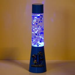 Minecraft Glitter Liquid Flow Lamp – Officieel Gelicentieerde Microsoft Merchandise, Nachtlamp & Gamekamer Decoratie- Paladone — thumbnail 2