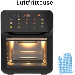 CS®- Airfryer- Airfryer oven- Heteluchtoven- 10 liter- 10 programma's- Led display- touchscreen — thumbnail 6