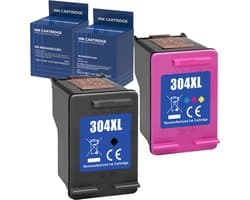 Inktcartridge geschikt voor HP 304XL zwarte kleur compatibel HP DeskJet 2600 2620 2630 3720 3730 3750 3760 Envy 5000 5010 5020 5030 5032 5034 5052 5050 5055