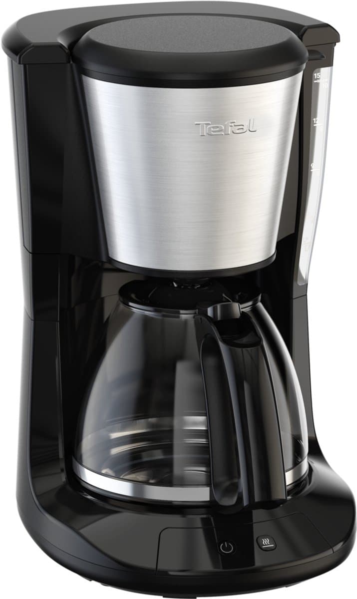 Tefal Subito CM5S1D - Filter koffiezetapparaat - 1.25L - Herbruikbaar filter - 15 Kopjes - Optionele Warmhoudfunctie - Modern Design - RVS — afbeelding 1