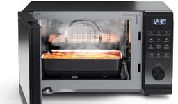 Sharp YC-GC52BE-B Flatbed combimagnetron met grill en heteluchtoven - 900W - 25 liter - zwart — thumbnail 5