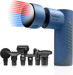 Massagepistool met warme en koude functie - Diepe weefselmassage met 3 vibratieniveaus en 7 hulpstukken — thumbnail 1