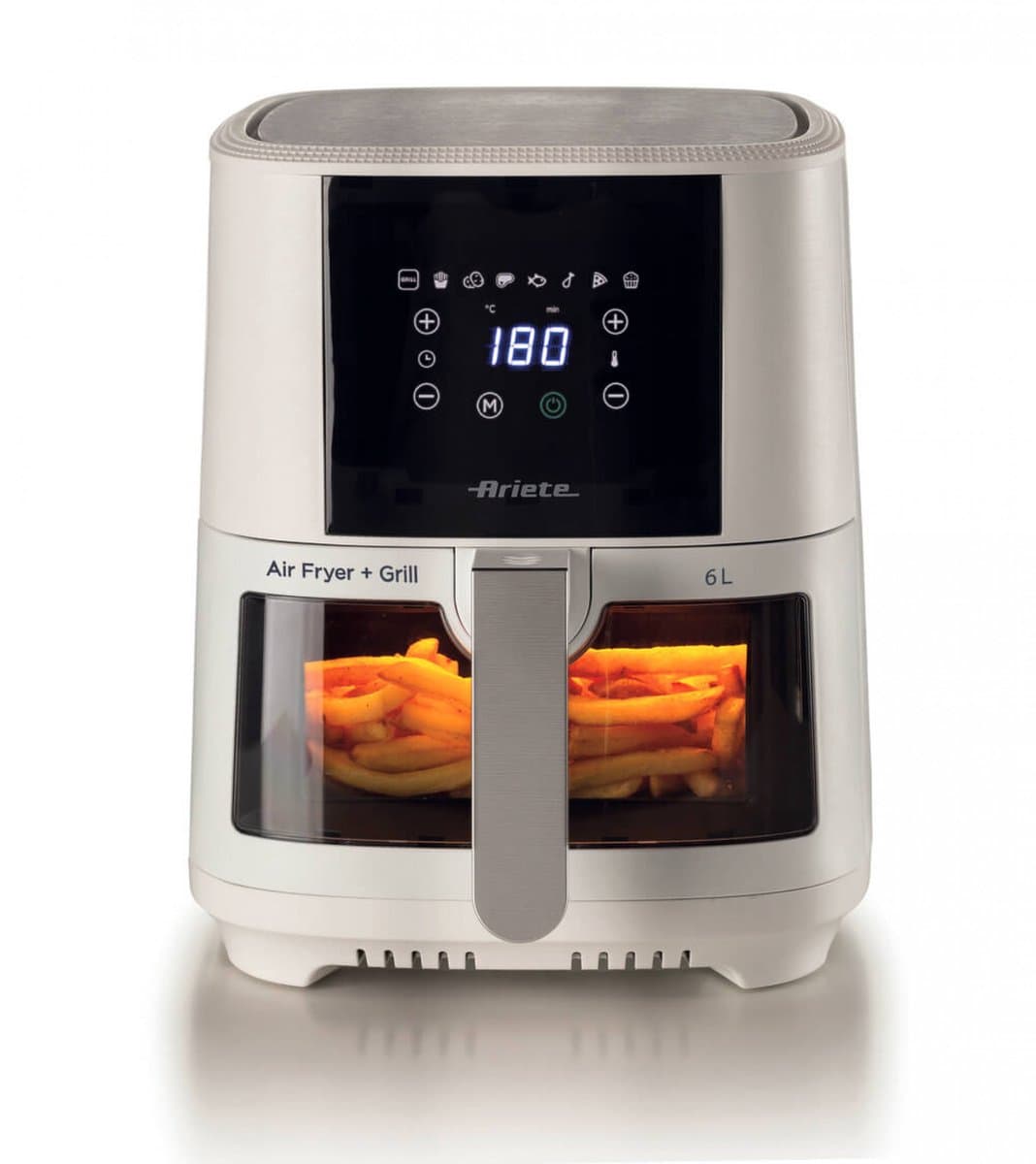 Ariete 4626/03 Enkel 6 l Vrijstaand 1300 W Heteluchtfriteuse Zwart — afbeelding 1