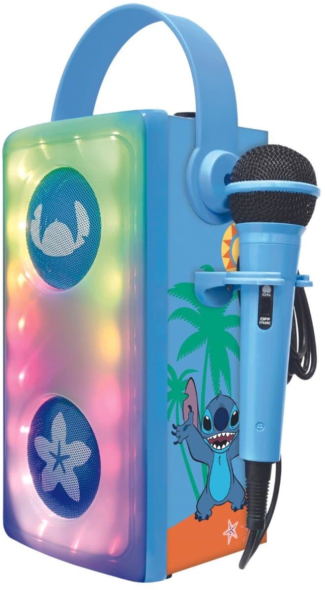 Stitch Lichtgevende Krachtige Bluetooth® luidspreker met microfoon — afbeelding 1