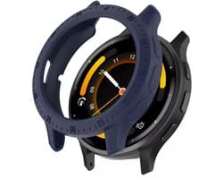 Strap-it Robuust TPU hoesje - bescherm case geschikt voor de Garmin Venu 3 (donkerblauw)