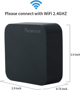 Panamalar Smart IR Remote Control, Smart Home, Automation, Wireless, WiFi, Universele IR Afstandsbediening, Compatibel met Infrarood Apparaten, Compatibel met Alexa en Google Home, geschikt voor Apple en Android Smartphones — thumbnail 2