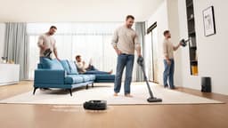 eufy Clean Robotstofzuiger 3-in-1 E20 - 's Werelds eerste demonteerbare combi-robotstofzuiger met dieptereiniging — thumbnail 5