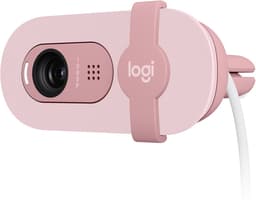 Logitech Brio 100 - Webcam - Full HD - 1080p/30fps - Rose — thumbnail 2