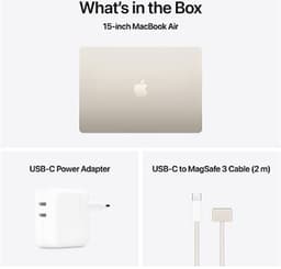Apple MacBook Air (2025) 15 - M4 - 16 GB - 512 GB - Sterrenlicht — thumbnail 5