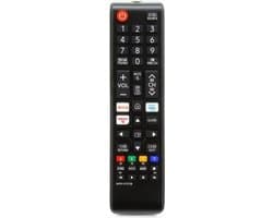 Afstandsbediening voor Samsung |Universele Samsung TV afstandsbediening - Geschikt voor alle Samsung televisies | Geschikt voor Samsung Smart TV - Direct te gebruiken (Plug & Play) - Voor Samsung CRYSTAL UHD ,CU, DU,QLED, Neo QLED, LED, OLED