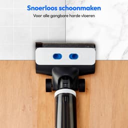MEDION LIFE H40 harde vloerenreiniger (snoerloos, oplaadbare accu, vloerreiniger, borstelrol, aparte schoon- en vuilwatertank, zelfreinigende functie, LED-display, MD11934) — thumbnail 4