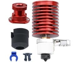 Upgrade keramische verwarmingskern Hotend 3D Printer Onderdelen Bimetaal Heatbreak en gehard stalen mondstuk 0.4