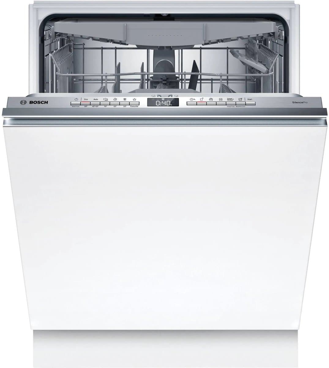 Bosch SMV4ECX23E - inbouwvaatwasser - RVS - Home connect - C label - 14 couverts - 40 dB — afbeelding 1