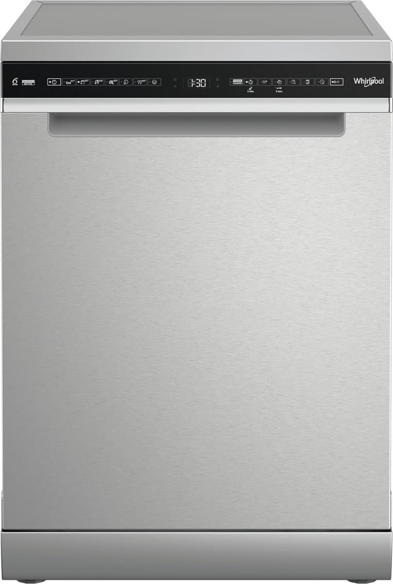 Whirlpool Vaatwasser | Model W7F HS41 X | Vrijstaand | 15 couverts | RVS | MaxiSpace-kuip — afbeelding 1