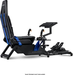 Next Level Racing - Boeing Flight Simulator Commercial Cockpit - Faux Wol - 150 kg - Zwart/Blauw — thumbnail 2