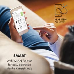 Klarstein Mobiele airconditioner met luchtafvoerslang, 4-in-1 airconditioner met ventilator, luchtontvochtiger & nachtmodus, Kleine & draagbare airconditioner voor thuis & op kantoor, Laag verbruik, 10000 BTU,0 kW voor 42 m² - voor Kantoor — thumbnail 22