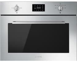 Smeg SF4400MX magnetron Roestvrijstaal Grill-magnetron Ingebouwd 32 l 1000 W
