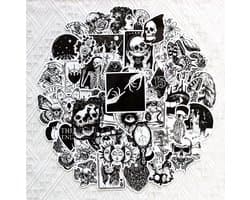 Daily Essentialz Tattoo Stickers - Tattoo Tijdelijk - Skate stickers - Skateboard Stickers - Graffiti Stickers - Graffiti Stiften - Stickers - Stickers volwassenen - Bullet Journal Stickers - Stickers Laptop - 50 stuks