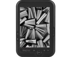Kruger & Matz Library 4 E-reader 6-inch 8 GB inclusief beschermhoes en koptelefoon zwart