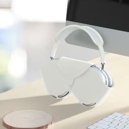 kwmobile cover voor over-ear koptelefoon - geschikt voor Apple AirPods Max / AirPods Max 2 - Van flexibel silicone - In wit — thumbnail 2